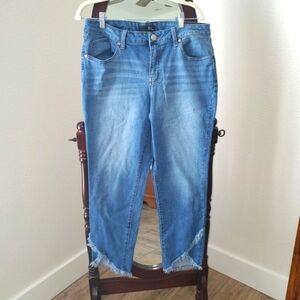 1822 Denim Blue Straight Jeans Timeless Design